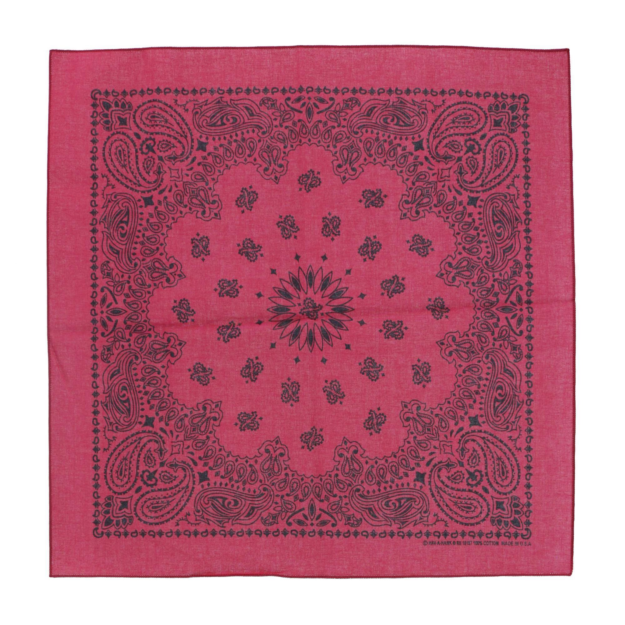 CTM Cotton Contemporary Paisley Print Bandana