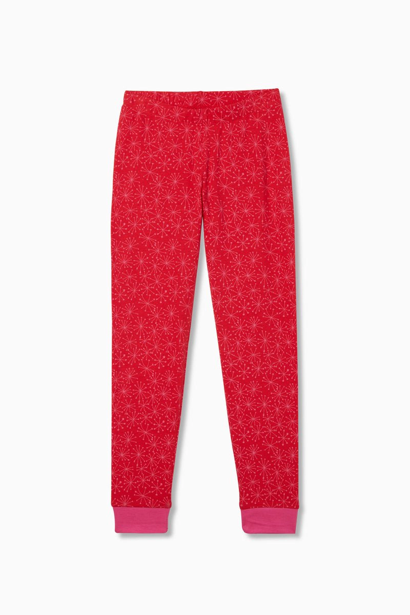 Rockets of Awesome Snowflake Fitted PJ Set for Unisex