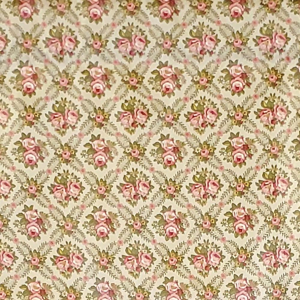 RLF Home Florida Regal 3" Rod Pocket Lining Luxurious and Elegant Window Treatment Valance 50" x 17" Sage