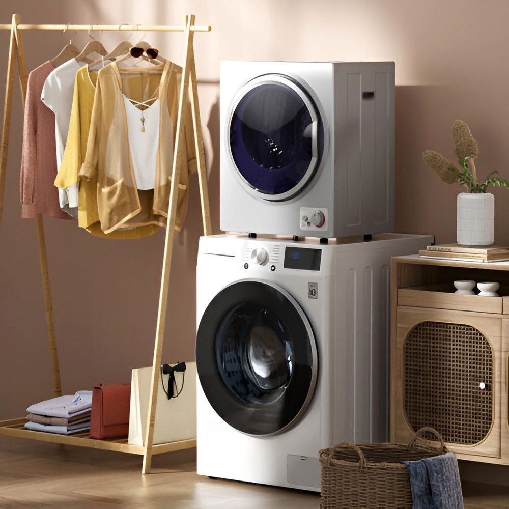 SlickBlue Portable Electric Clothes Dryer with Multiple Drying Modes
