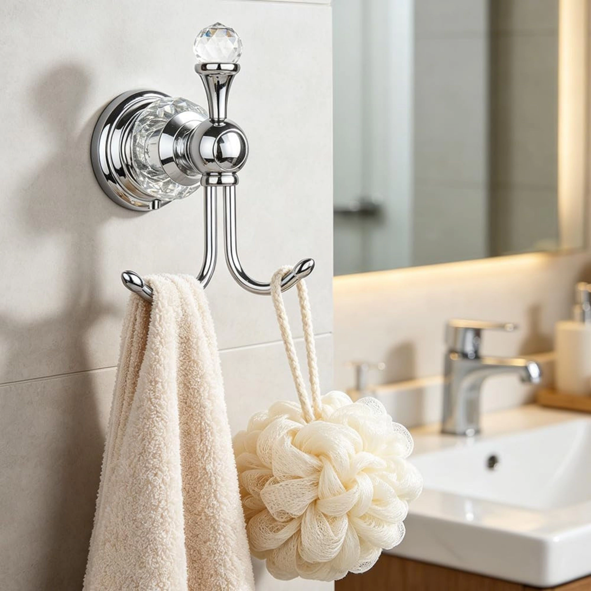 Stock Preferred Wall Mounted Bathroom Towel and Robe Hook