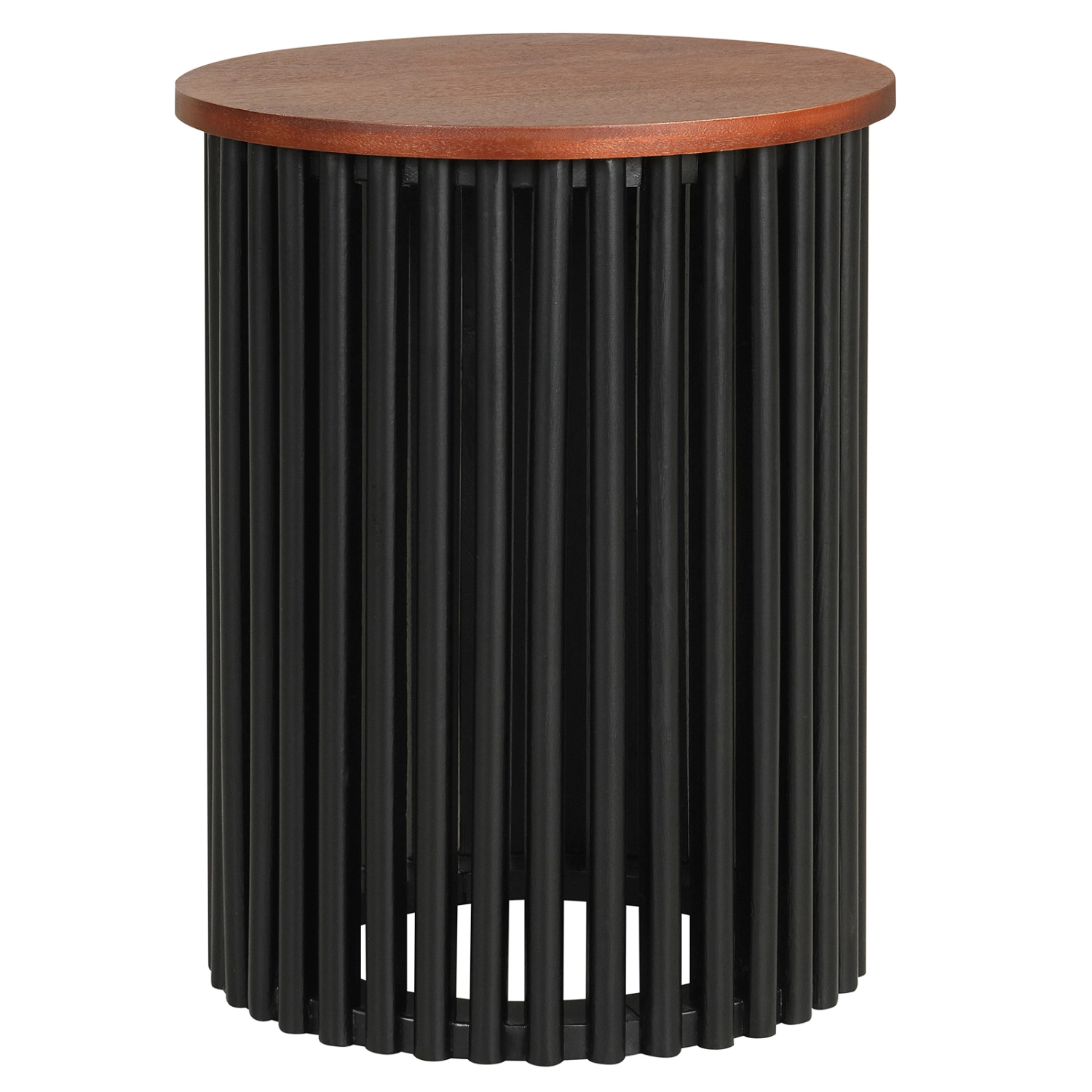 LJG 1 Piece Elegant Wooden Round Coffee Table for Living Room and Home Office