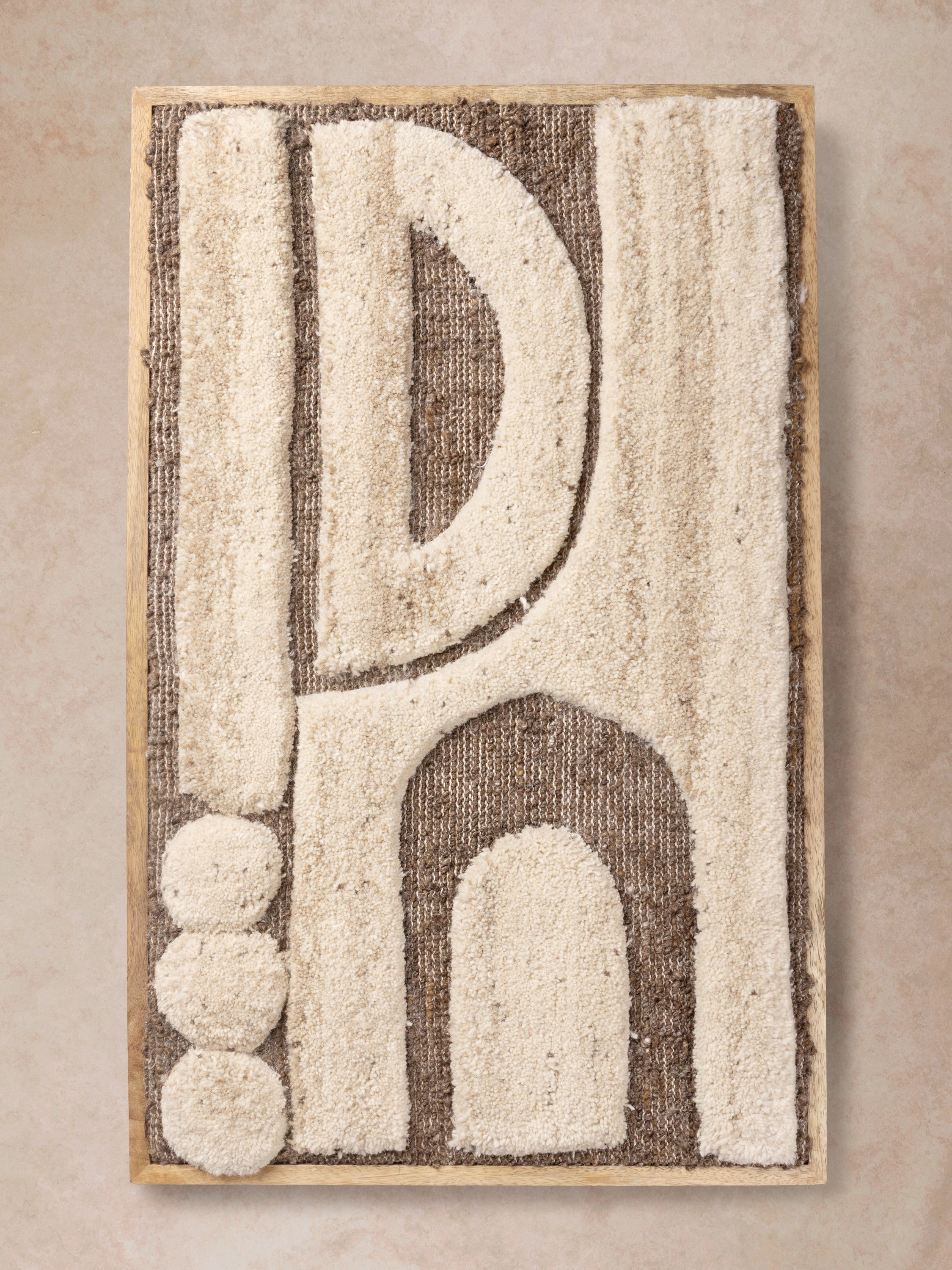 GAURI KOHLI Congo Luba Tufted Wall Art