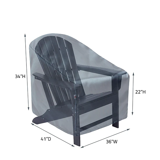 Summerset Shield Lounge Chair Chair Cover Ultimate Protection for Your Outdoor Furniture Large 36" x 41" x 34" Mercury