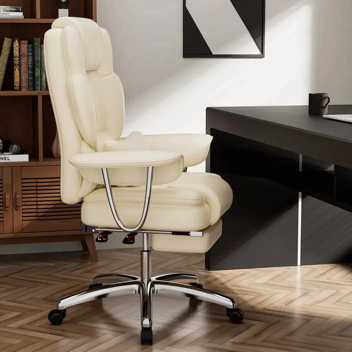 Platinum-Level Office Chairs Platinum-Level Premium Big And Tall Leather Executive Office Chair Reclining High Back