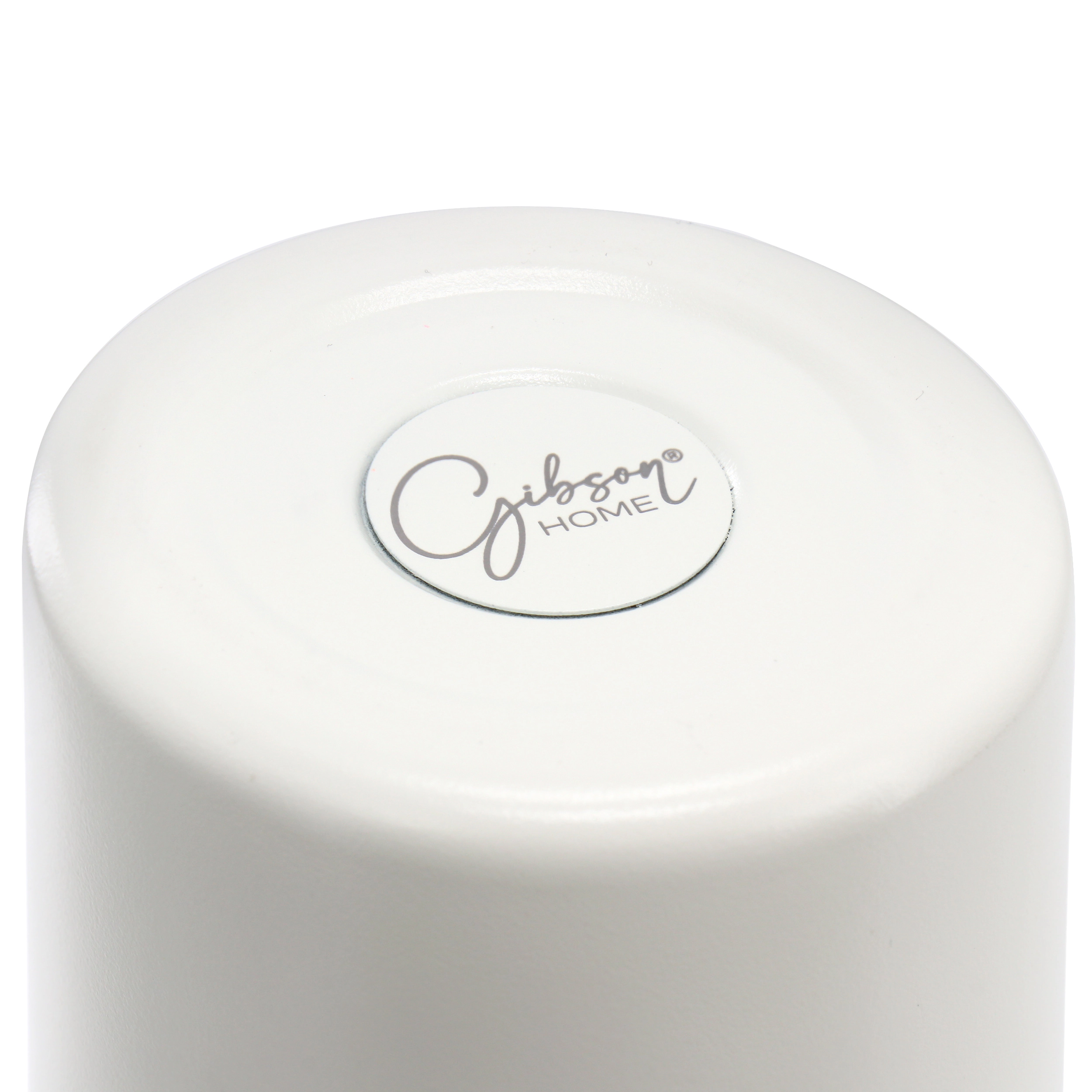 Gibson Home Marina 20oz Stainless Steel Thermal Bottle with Acrylic Lid in Cream