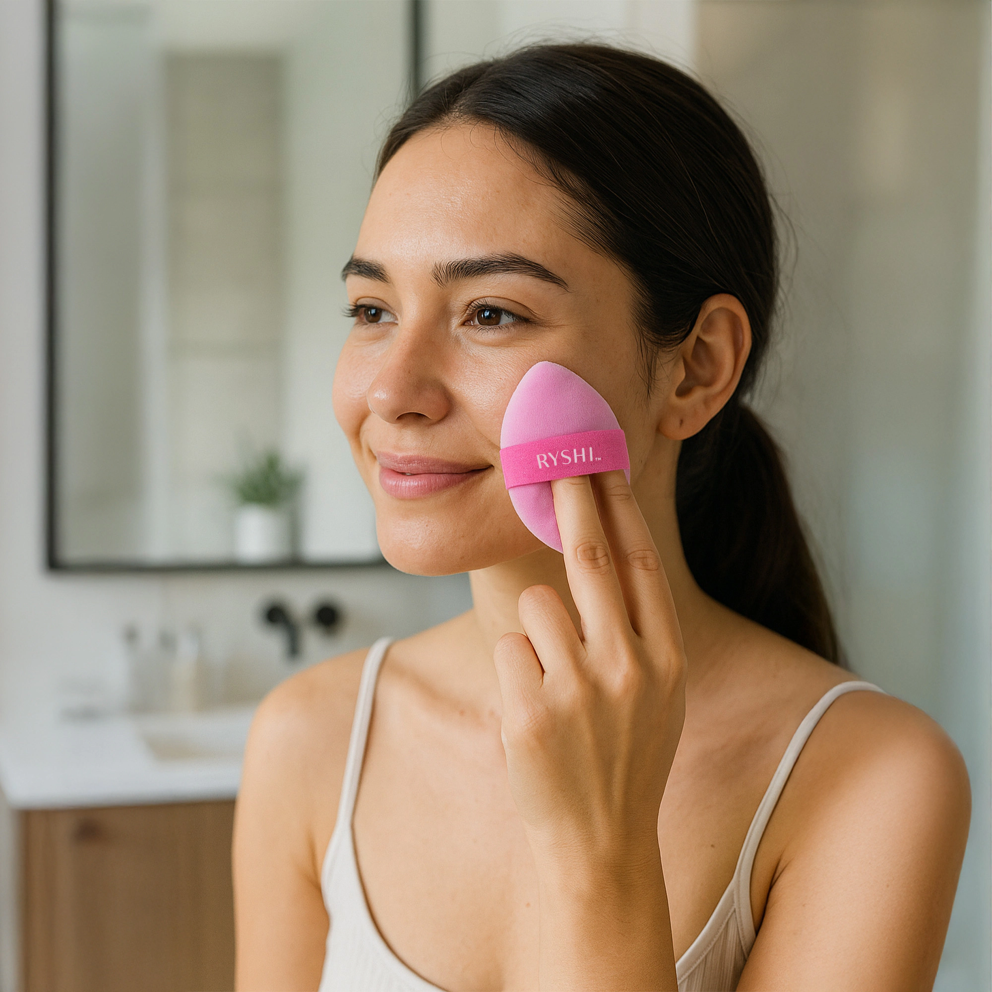 Pursonic Unisex Dual-Sided Makeup Sponge – Reversible Beauty Blender for Applying & Blending