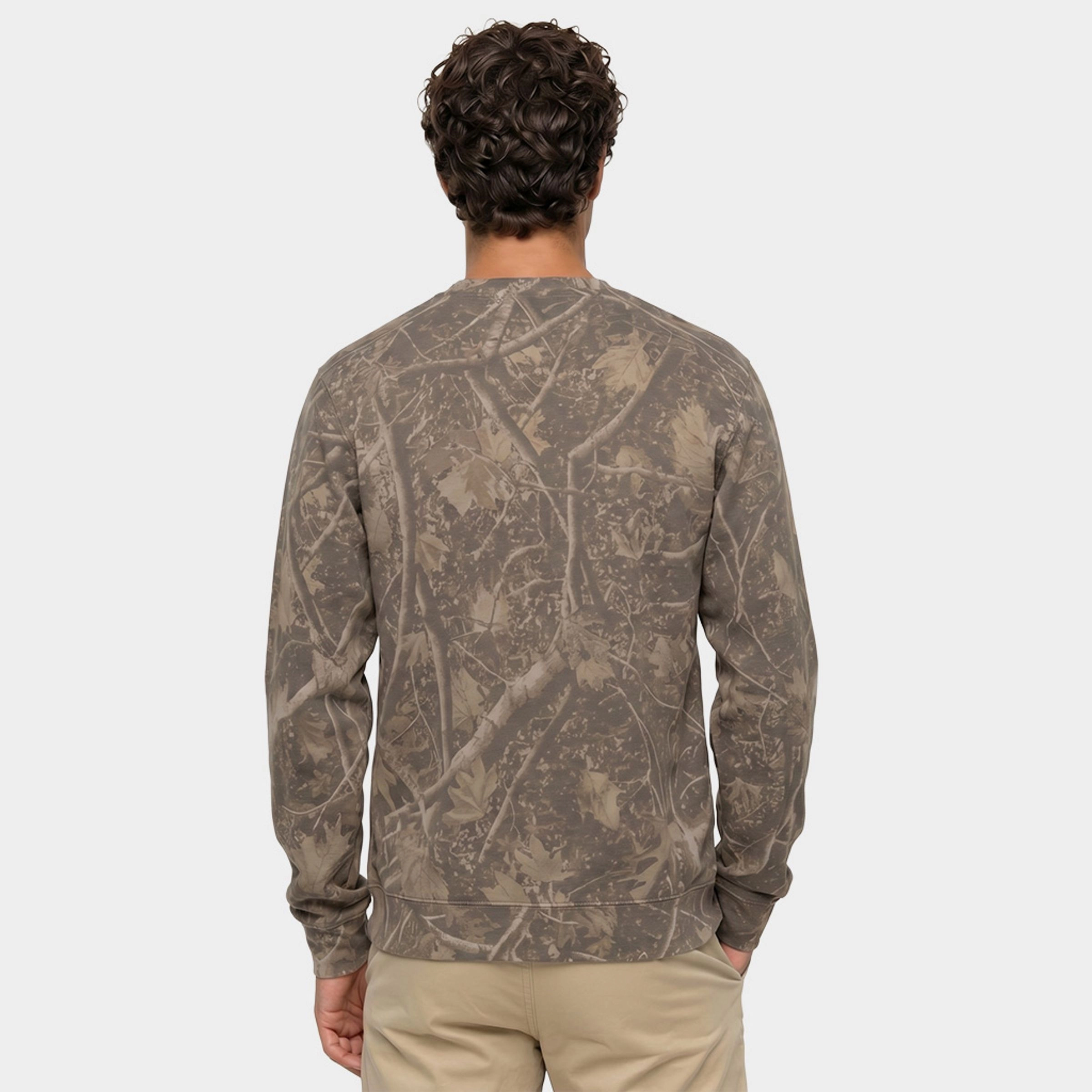Simply Sage Market - Men's Camo Sweatshirt World's Okayest Dad