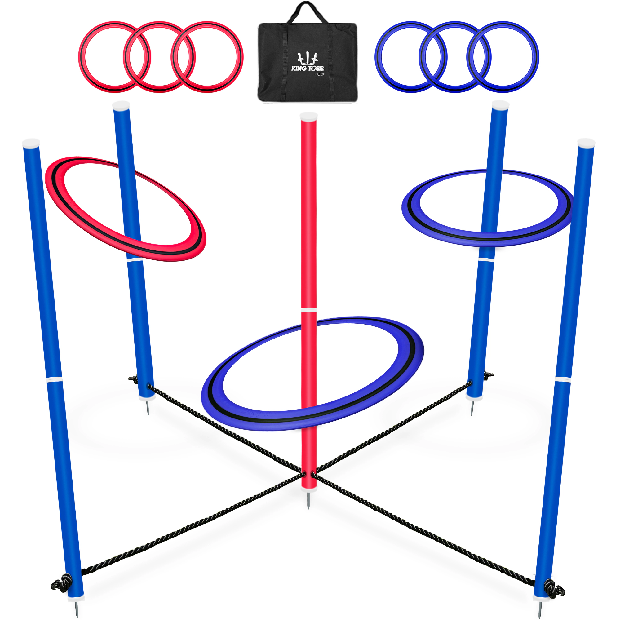 Swooc Games | King Toss™ | Giant Ring Toss Game for Kids and Adults