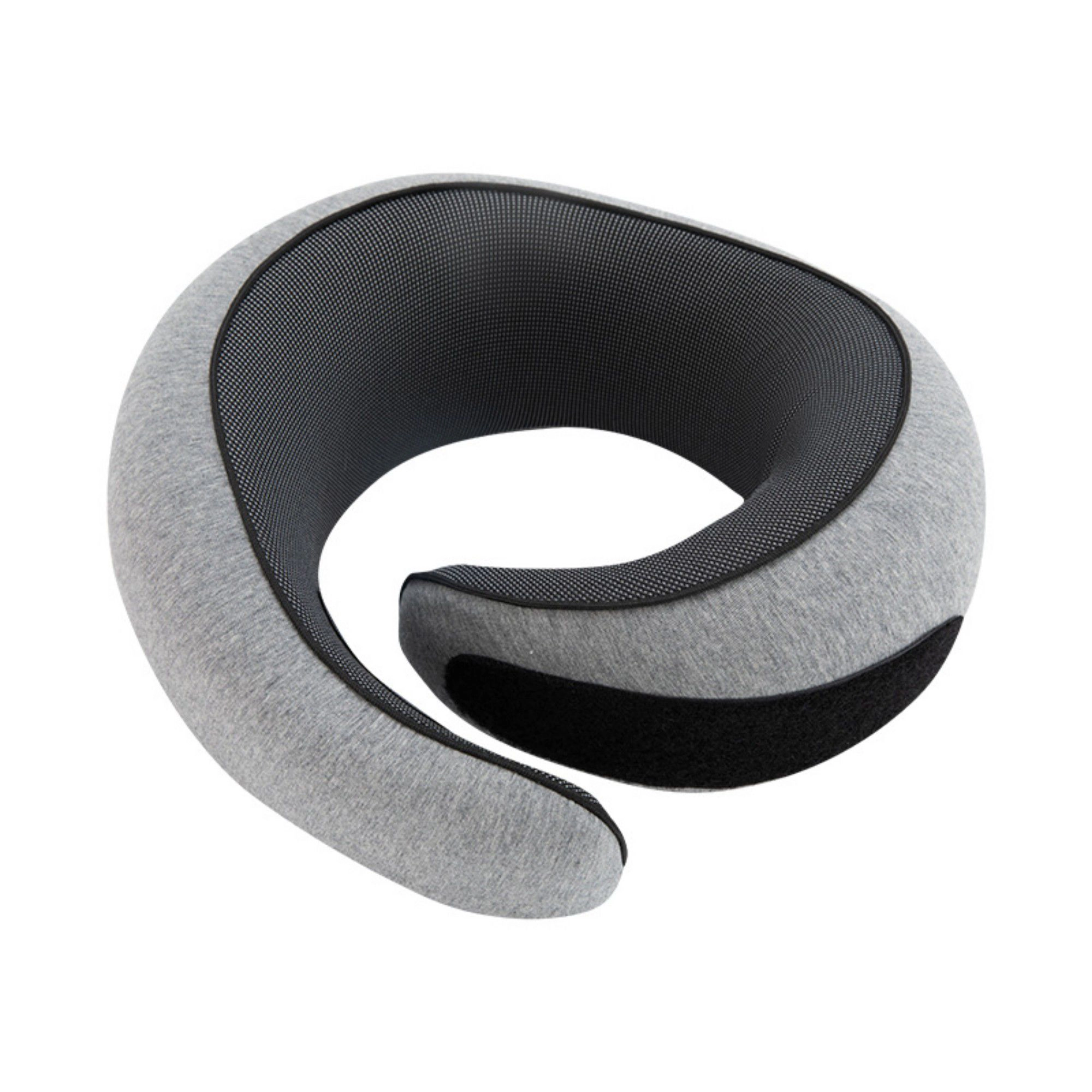 Alilang Unisex Ergonomic Travel Neck Pillow with Soft Cushioned Wrap Design and Supportive Contoured Structure for Rest