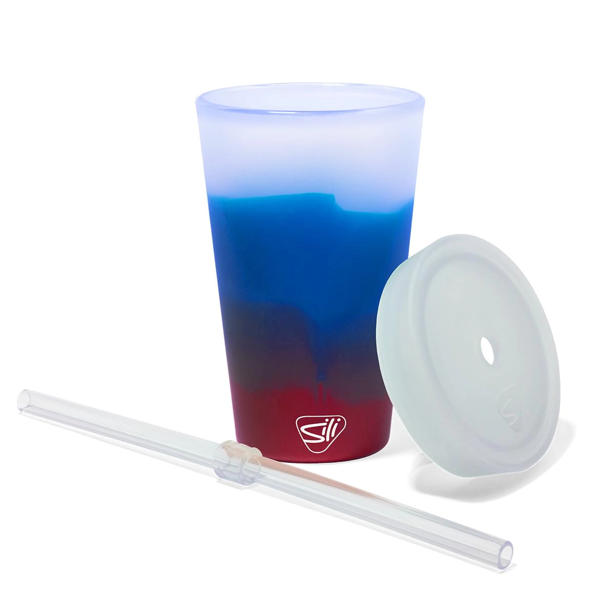 Silipint Silicone 16 oz Straw Tumbler