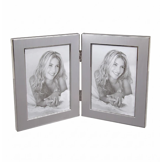 Jiallo Jolene Triple Hinge Standing Photo Frame - 4x6 Inch Photos