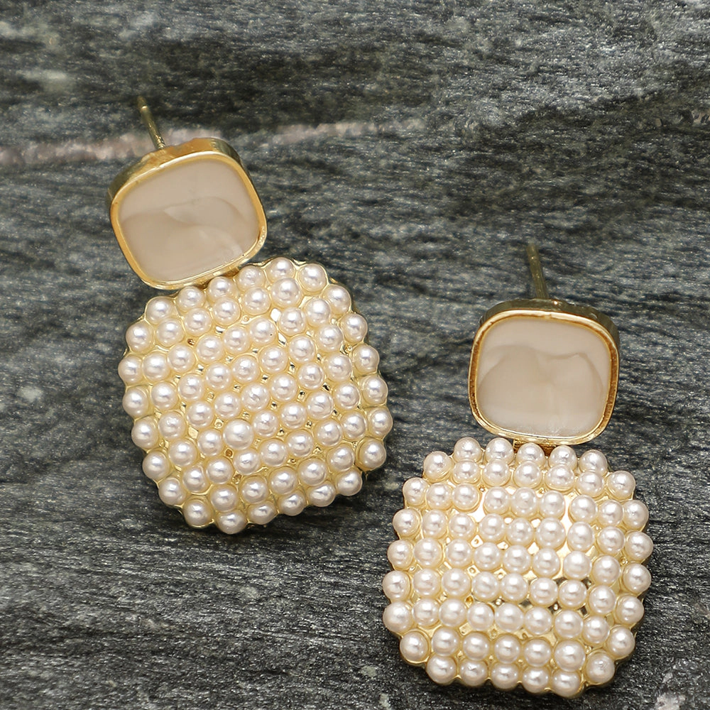 SOHI Women's Embellished Drop Earrings