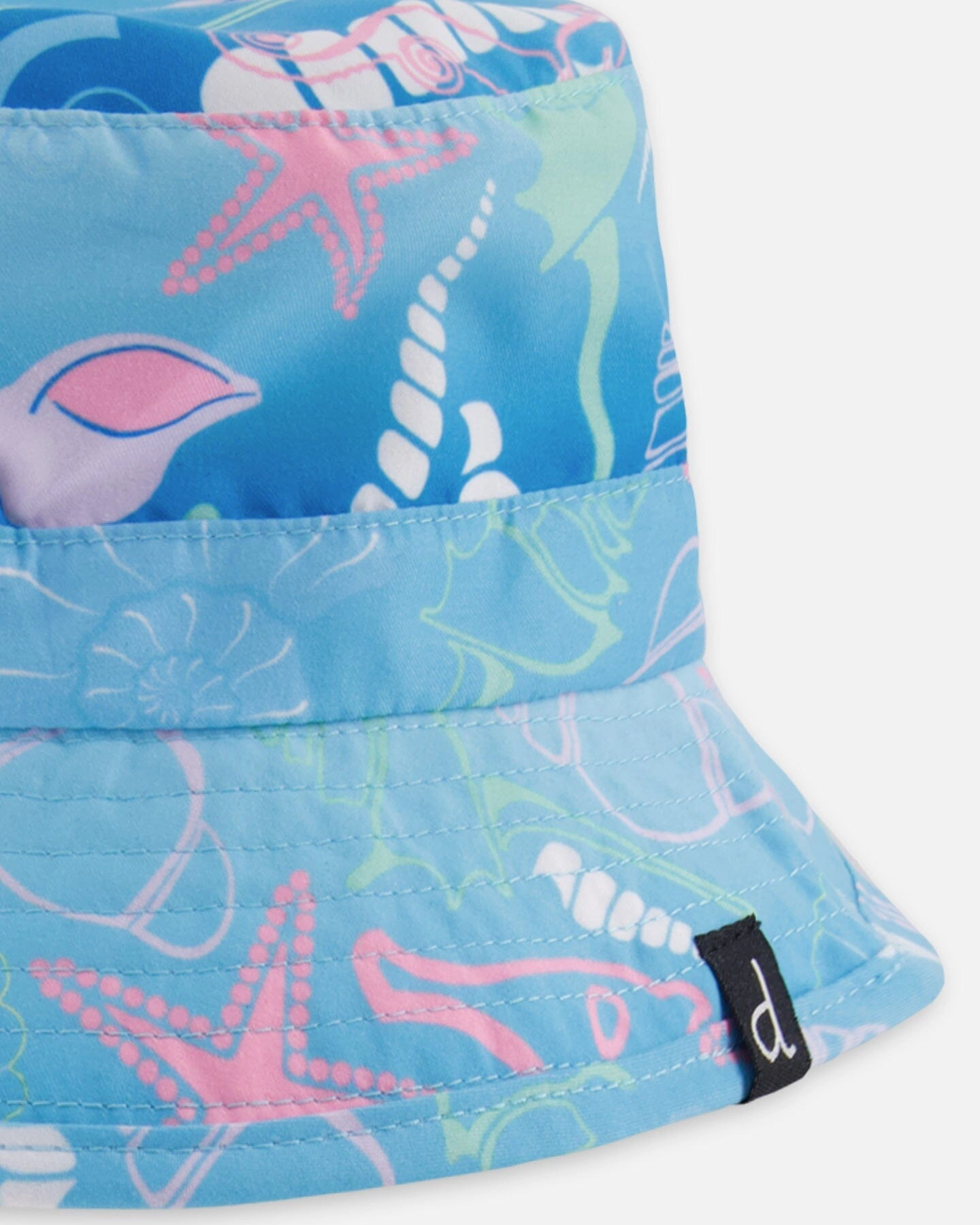 Deux par Girls Beach Hat Shell Print