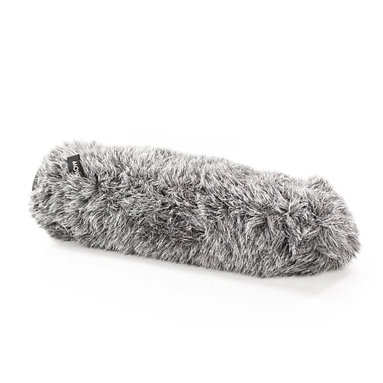 Movo WS-G270 Furry Rigid Windscreen for Microphones 18-23mm in Diameter and up to 10.6" (27cm) Long - Dark Gray