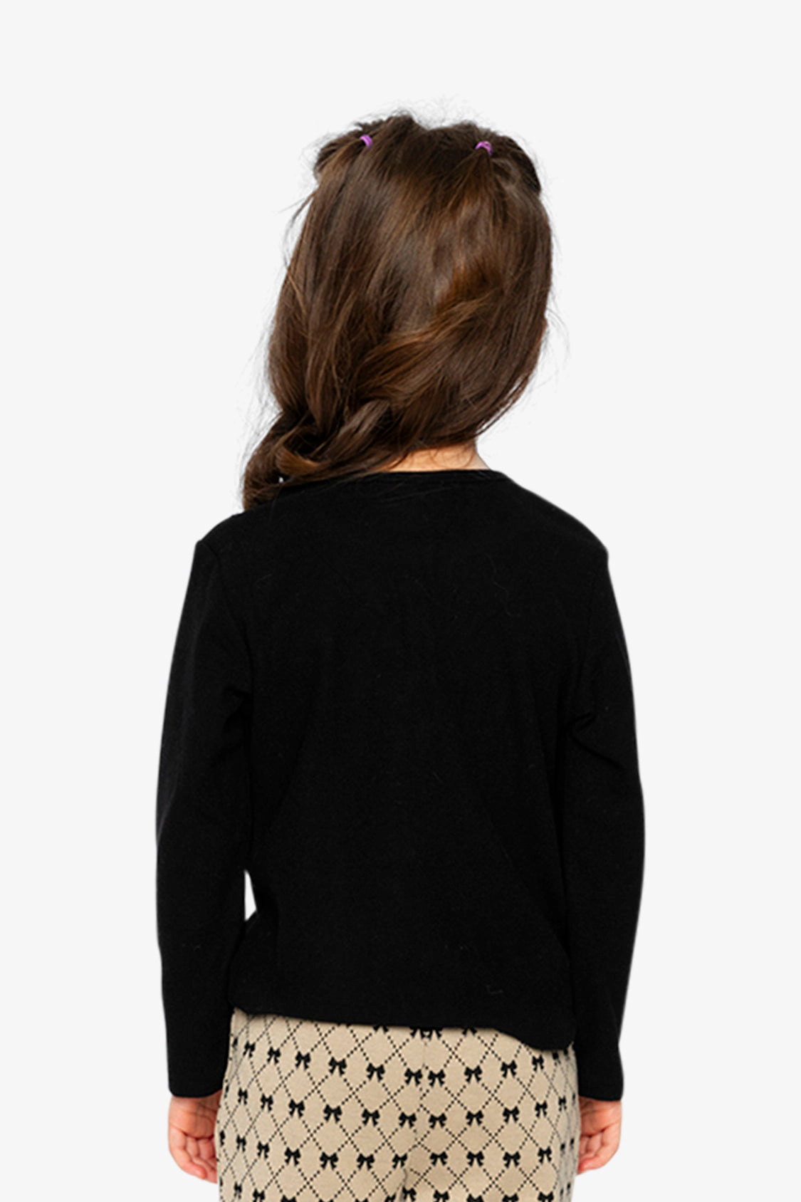 Deux par Girls Brushed Rib Crew Neck Top