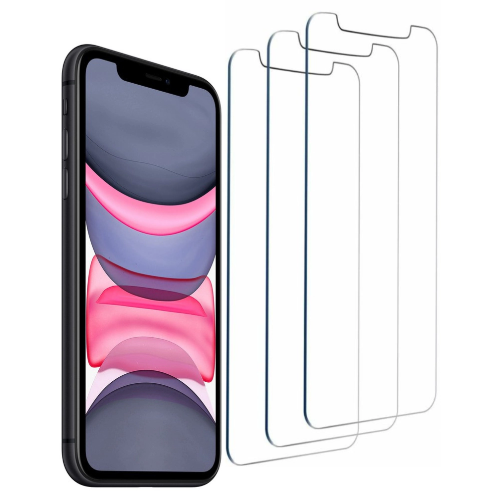 Qixxronics Screen Protector for iPhone 12 Mini [3-Pack] Tempered Glass Screen Protector (5.4 inch), Anti-Scratch