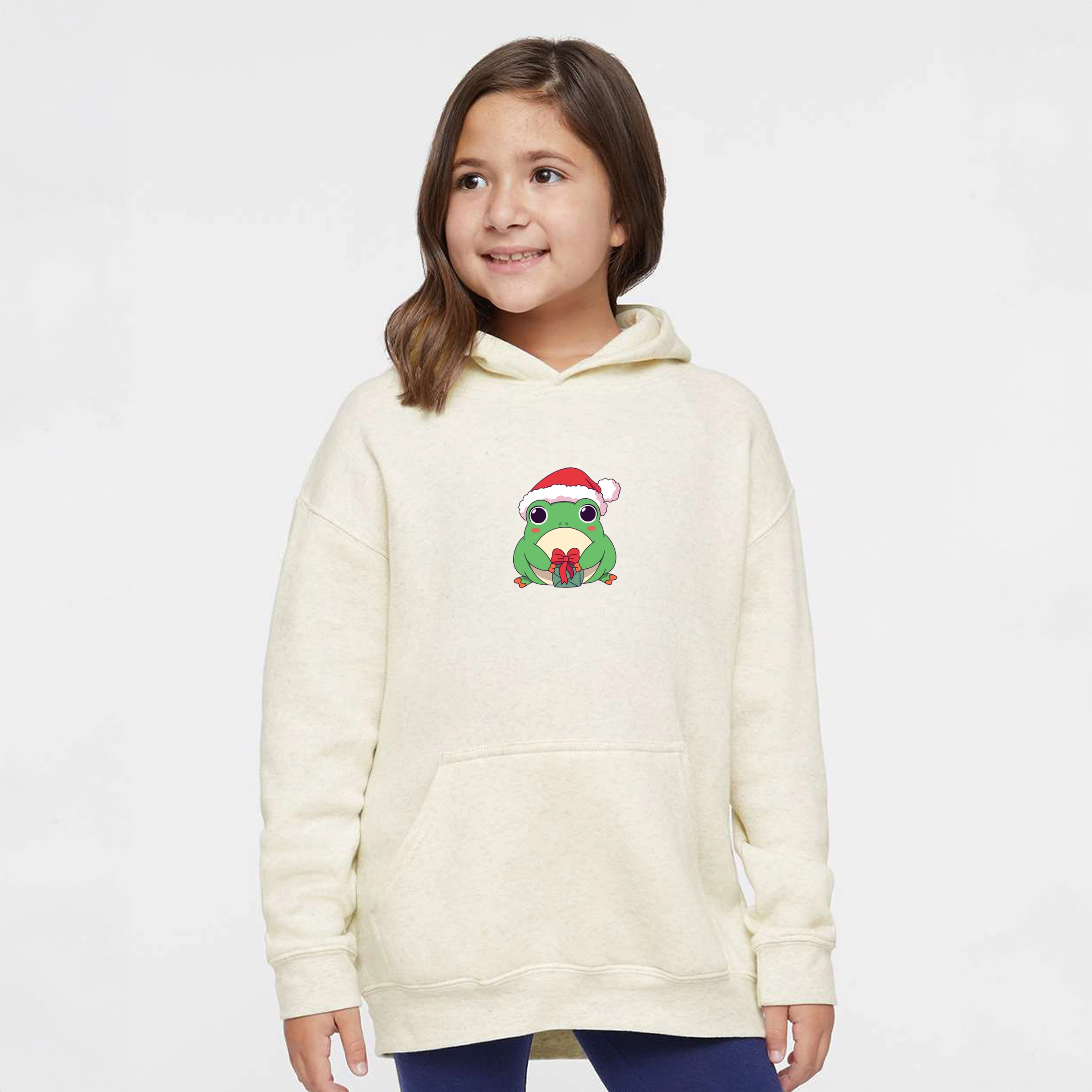 The Juniper Shop - Youth Graphic Hoodie Christmas Frog