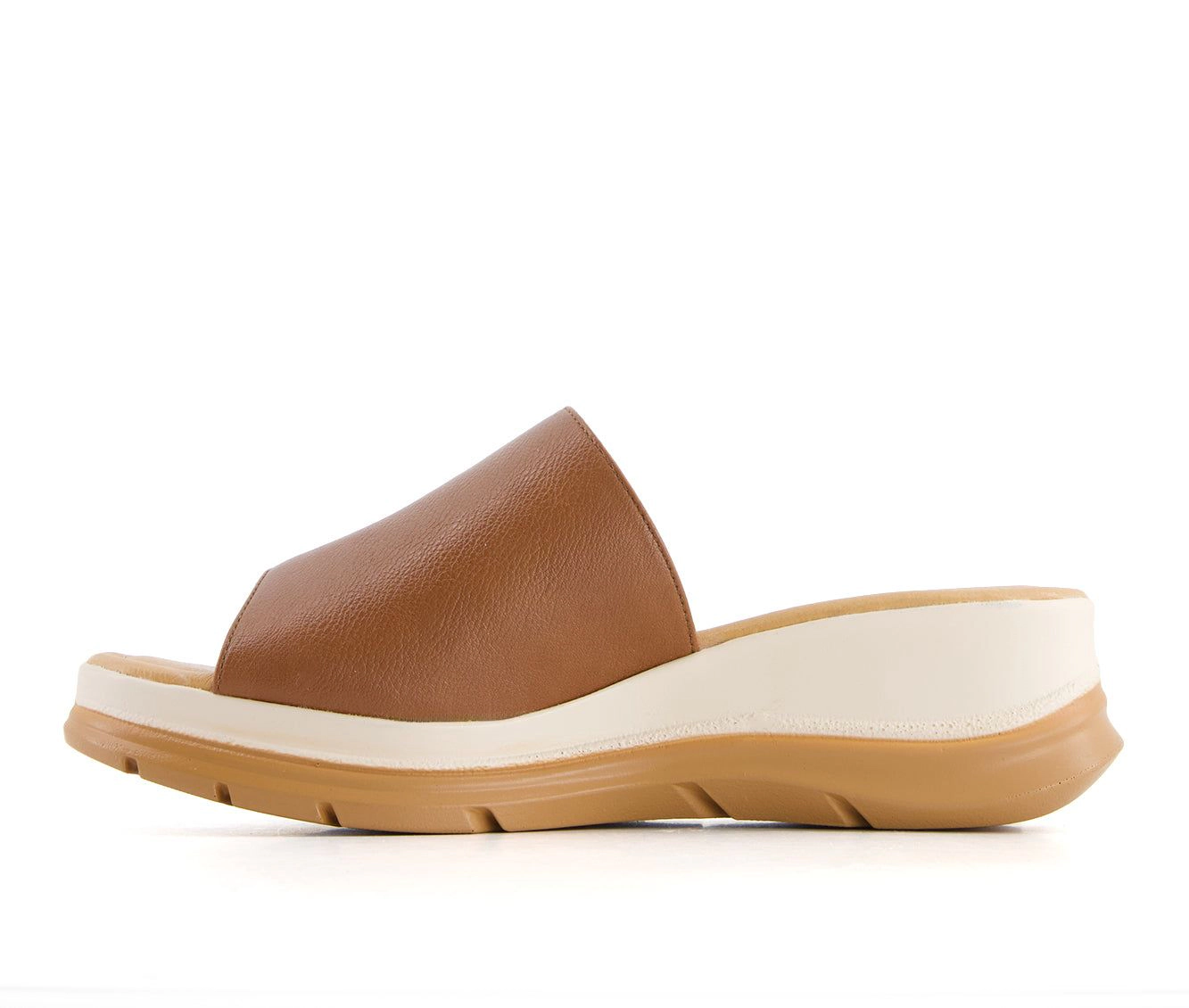 Andrea Womens Ultra Comfort Slip On Sandals