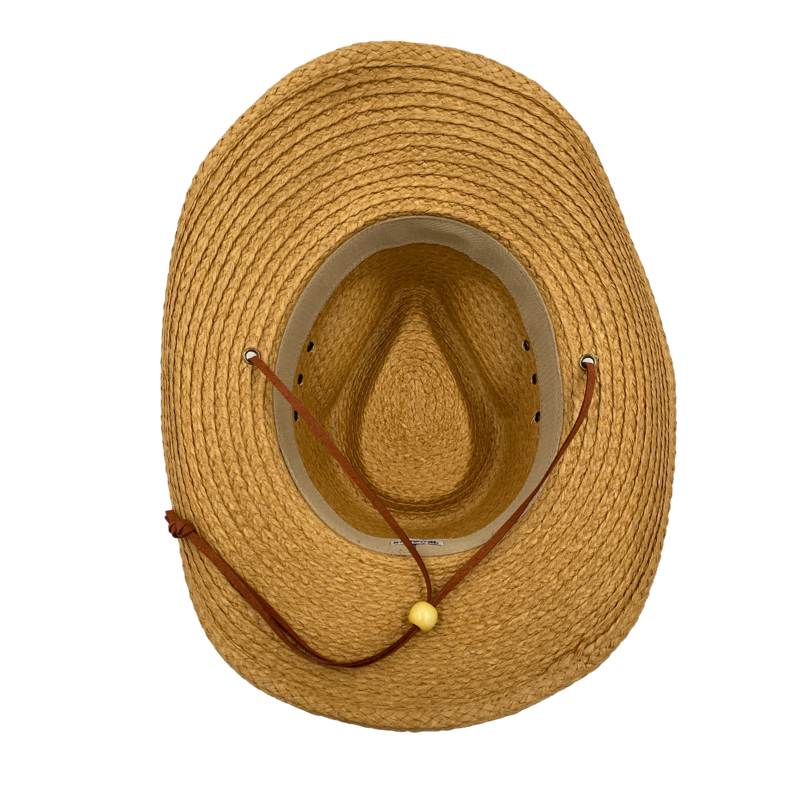 Kenai Straw Western Hat - 100% Paper Straw, UPF 50+, Wide Brim