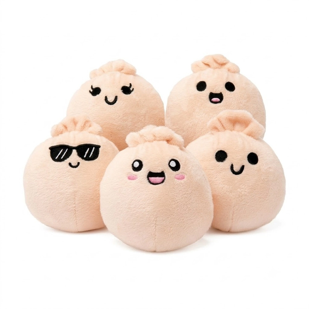 Radiant Essence Unisex Emotional Support Dumpling Plush Set