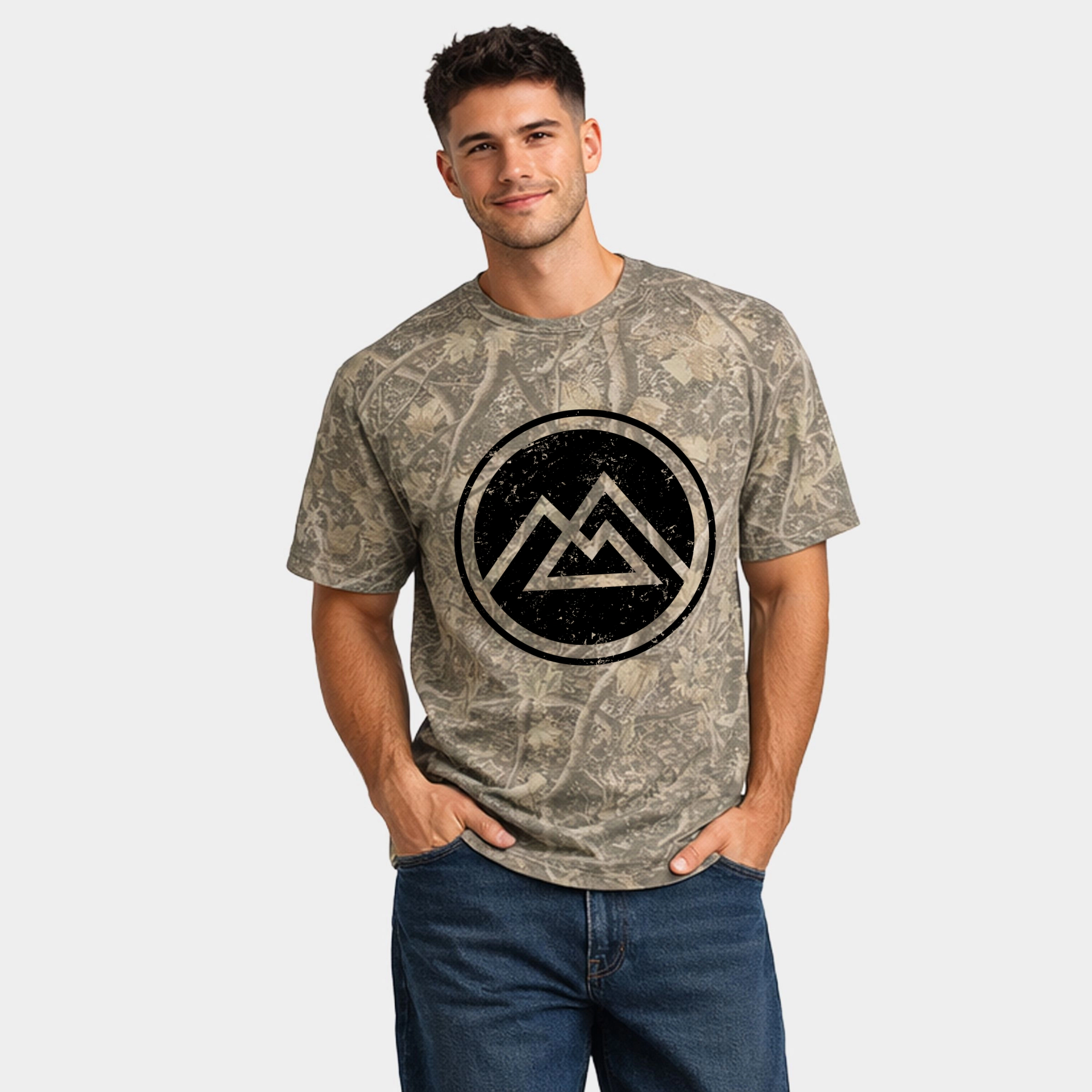 Simply Sage Market - Mountain Peak Men's Heavyweight Crew