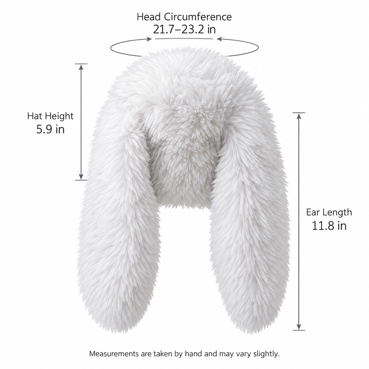 Anna-Kaci Womens Faux Fur Trapper Hat Long Ear Flaps Plush Winter Hat