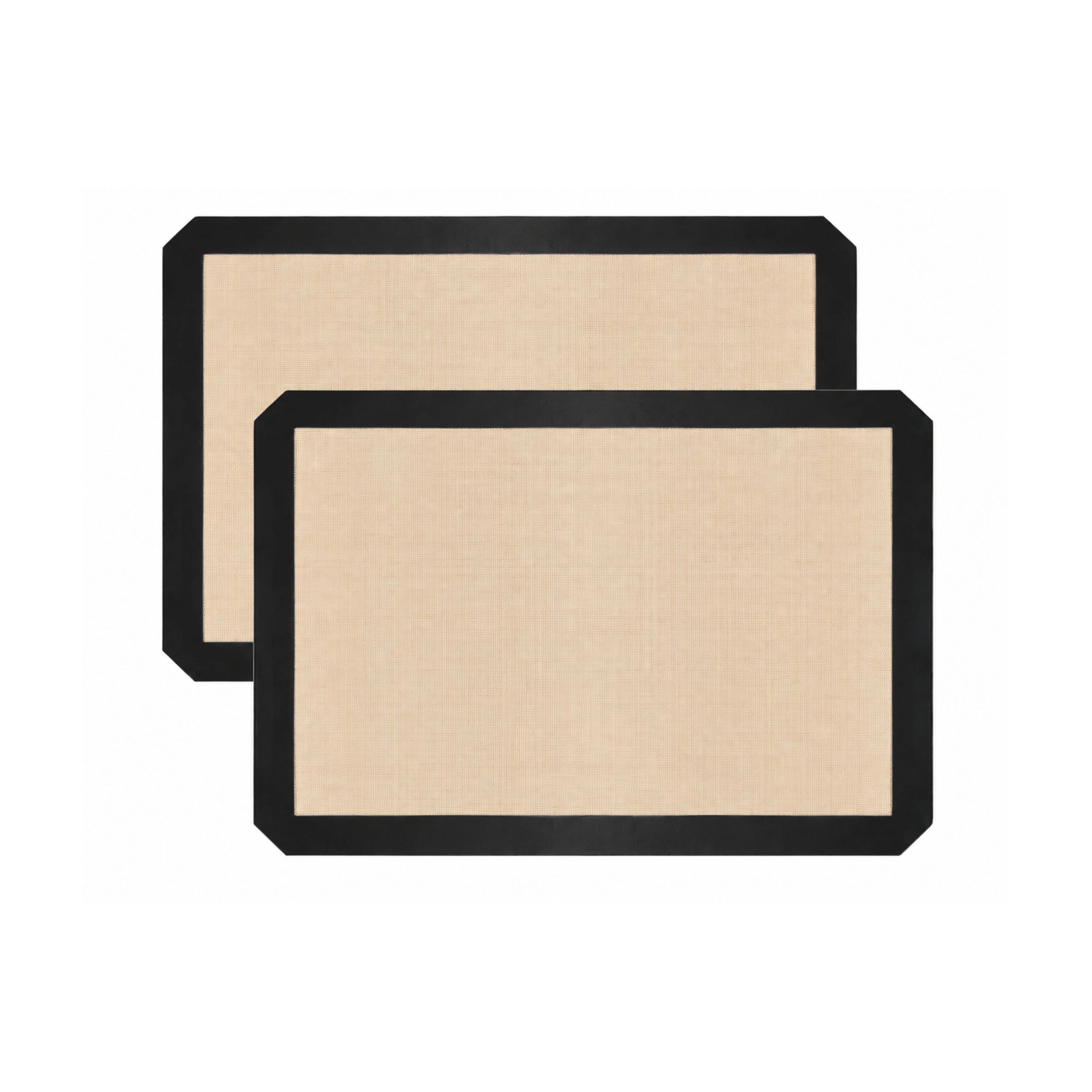 Stock Preferred Pack of 2 Reusable Nonstick Silicone Baking Mats 16.54x11.62 Inch