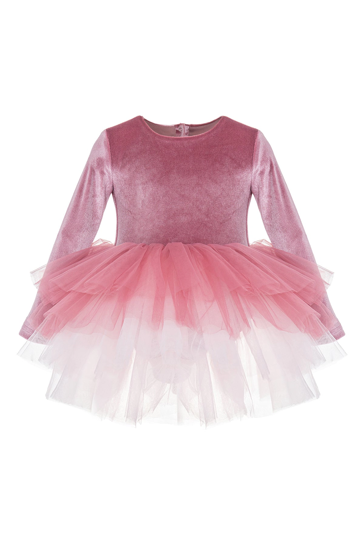 Mini Celebrities Girls Velvet Tutu Dress