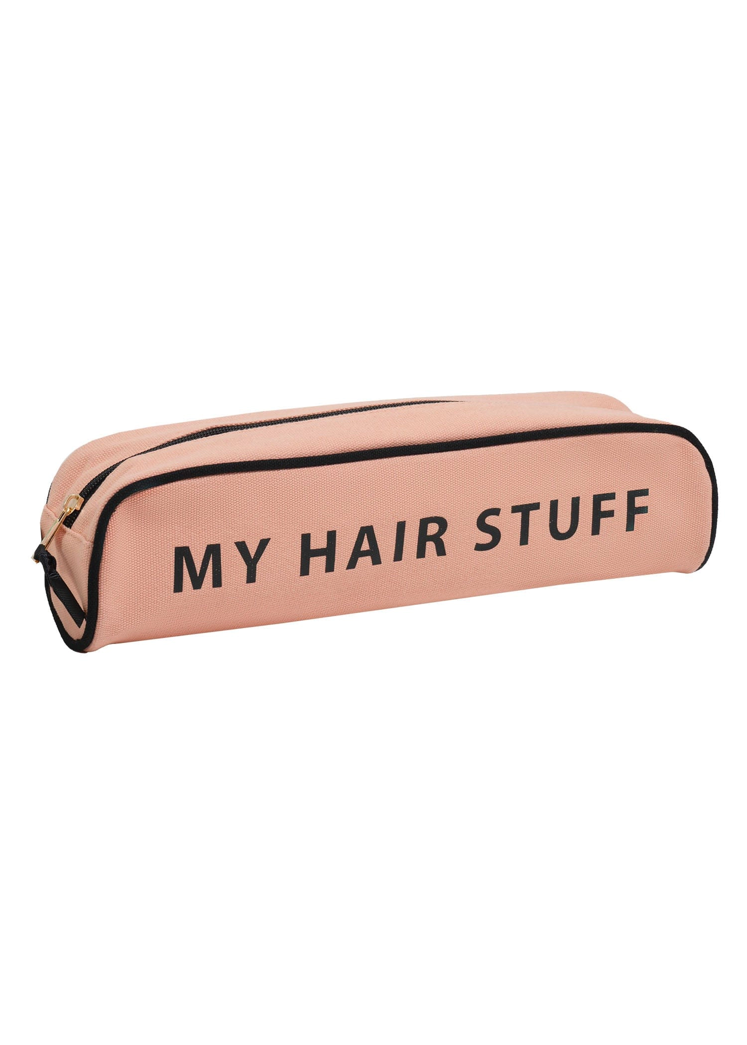 La L'Amour 16 oz Cotton Canvas Heat-Resistant Hair Tools Case - Blush