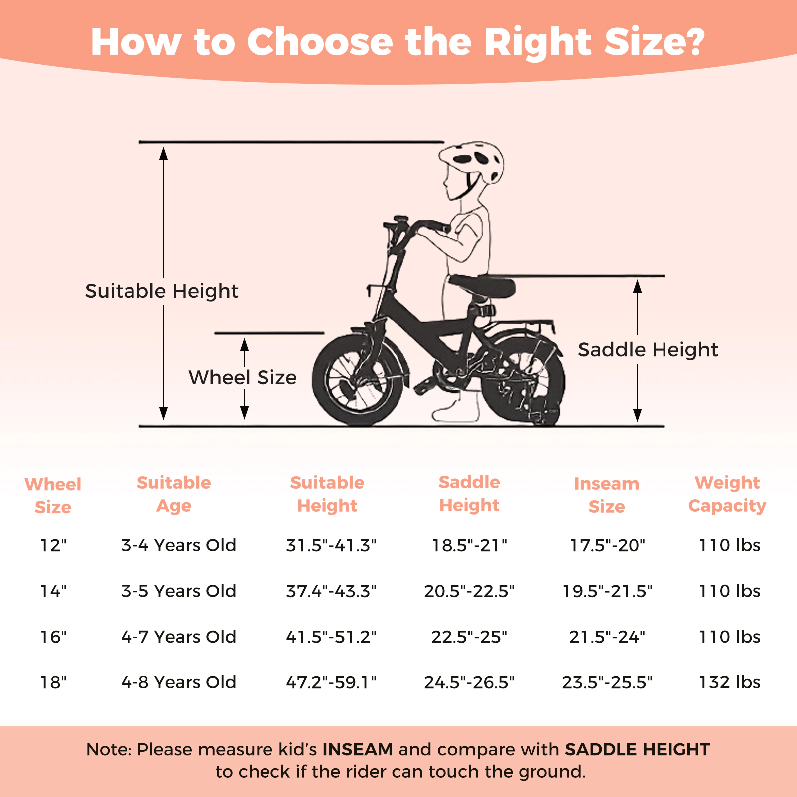 18-in Girls Bike Kickstand 2 Removable Training Wheels Dual Brake 132-lb Seat Capacity Kids Ages 4-8 Pink Stars/Moon