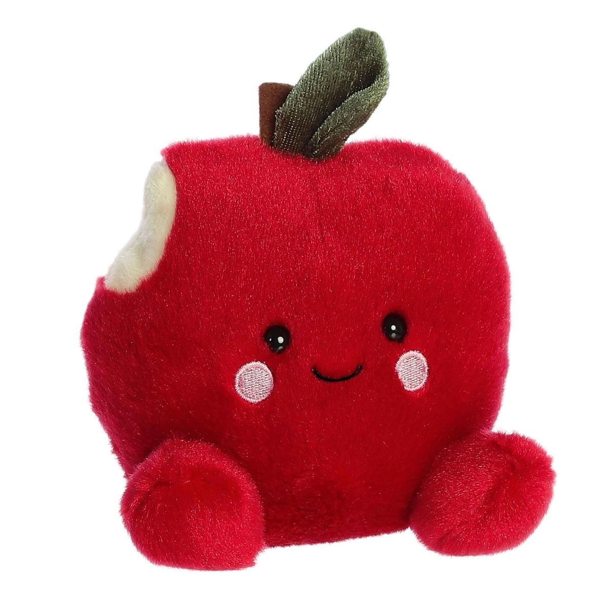 Aurora Palm Pals Crisp Red Apple 5-Inch Stuffed Animal Plush