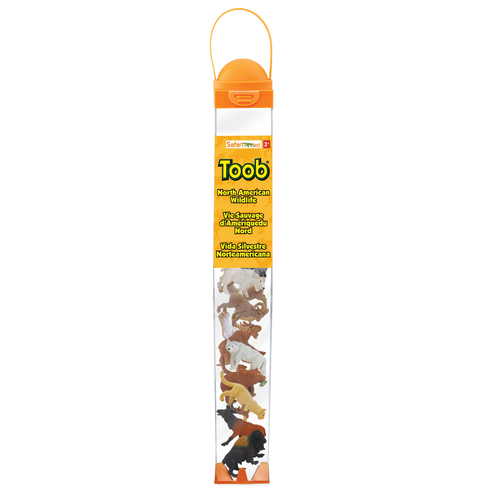 Safari Ltd. - North American Wildlife TOOB - contains 12 Mini Figurines