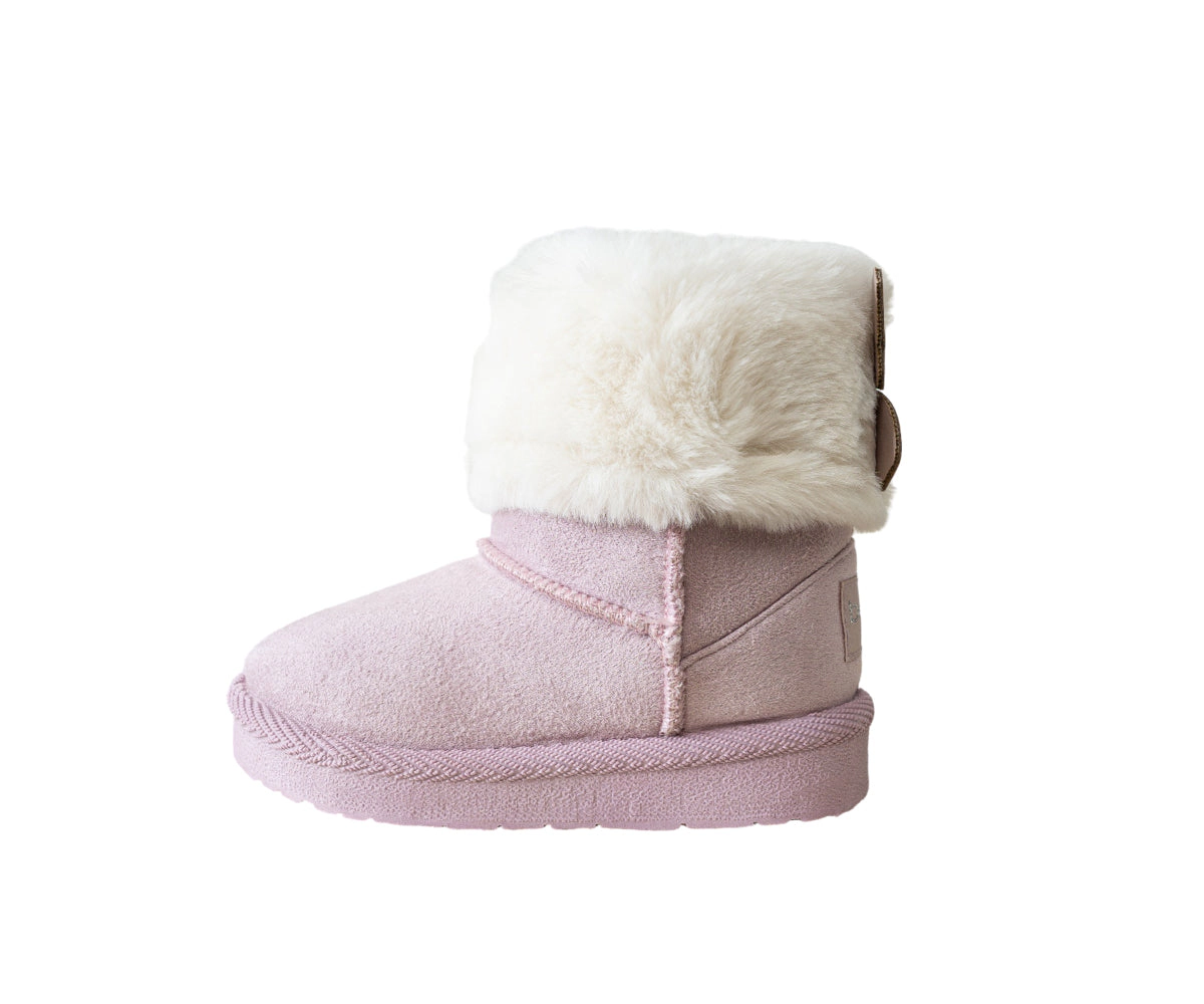 Bebe Girl's Toddler Faux Fur Winter Boots