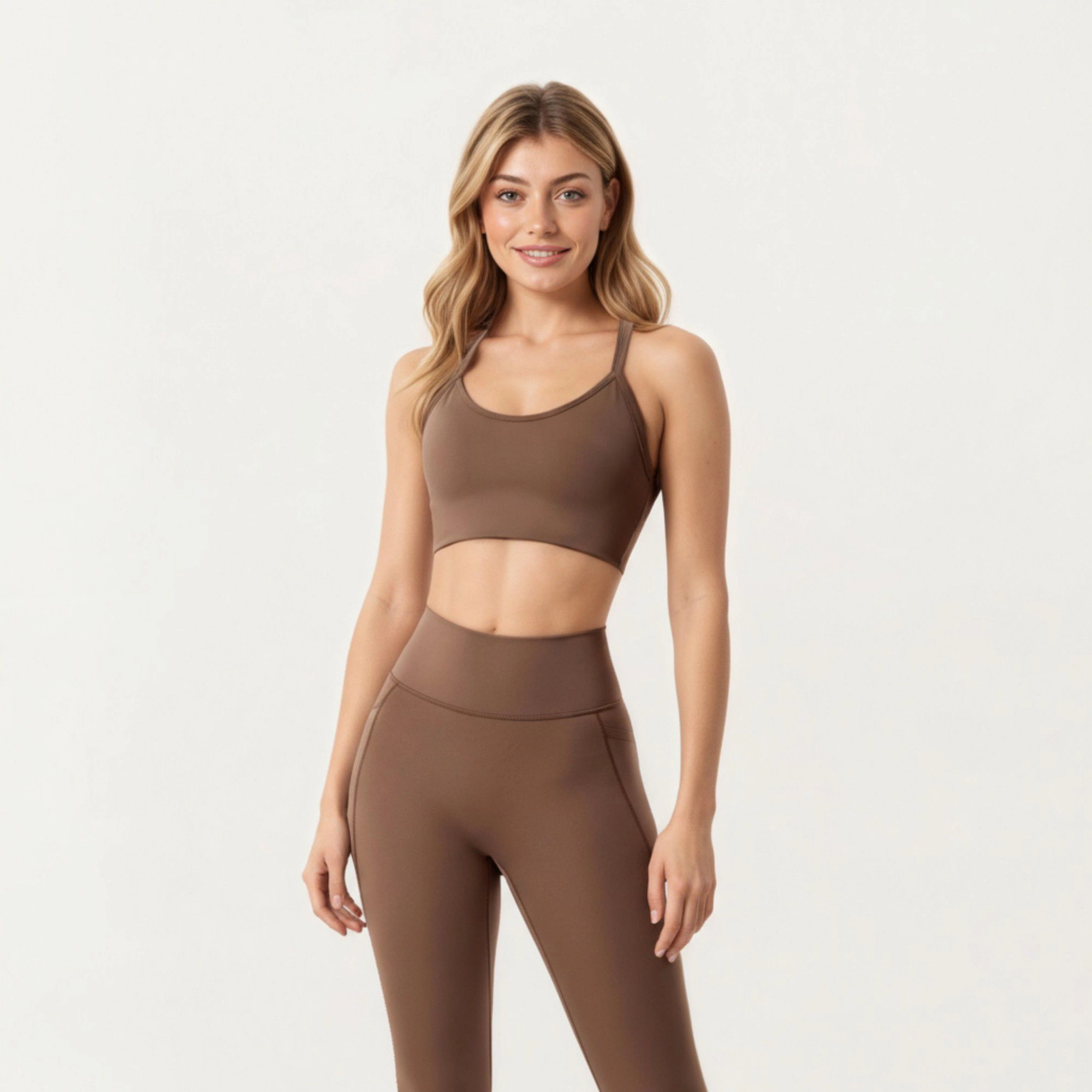 Anna-Kaci Active Women's High Waist Full Length Leggings with Smooth Stretch Fabric and Contoured Fit