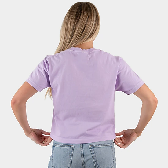 Simply Sage Market - Women's Boxy Crop Top Graphic T-Shirt - Scary Mode