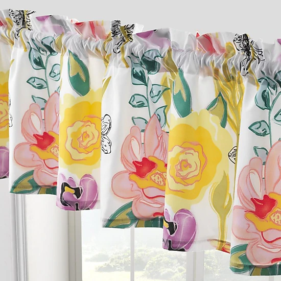 Greenland Home Fashion Watercolor Dream Window Valance - Multi 84x19"