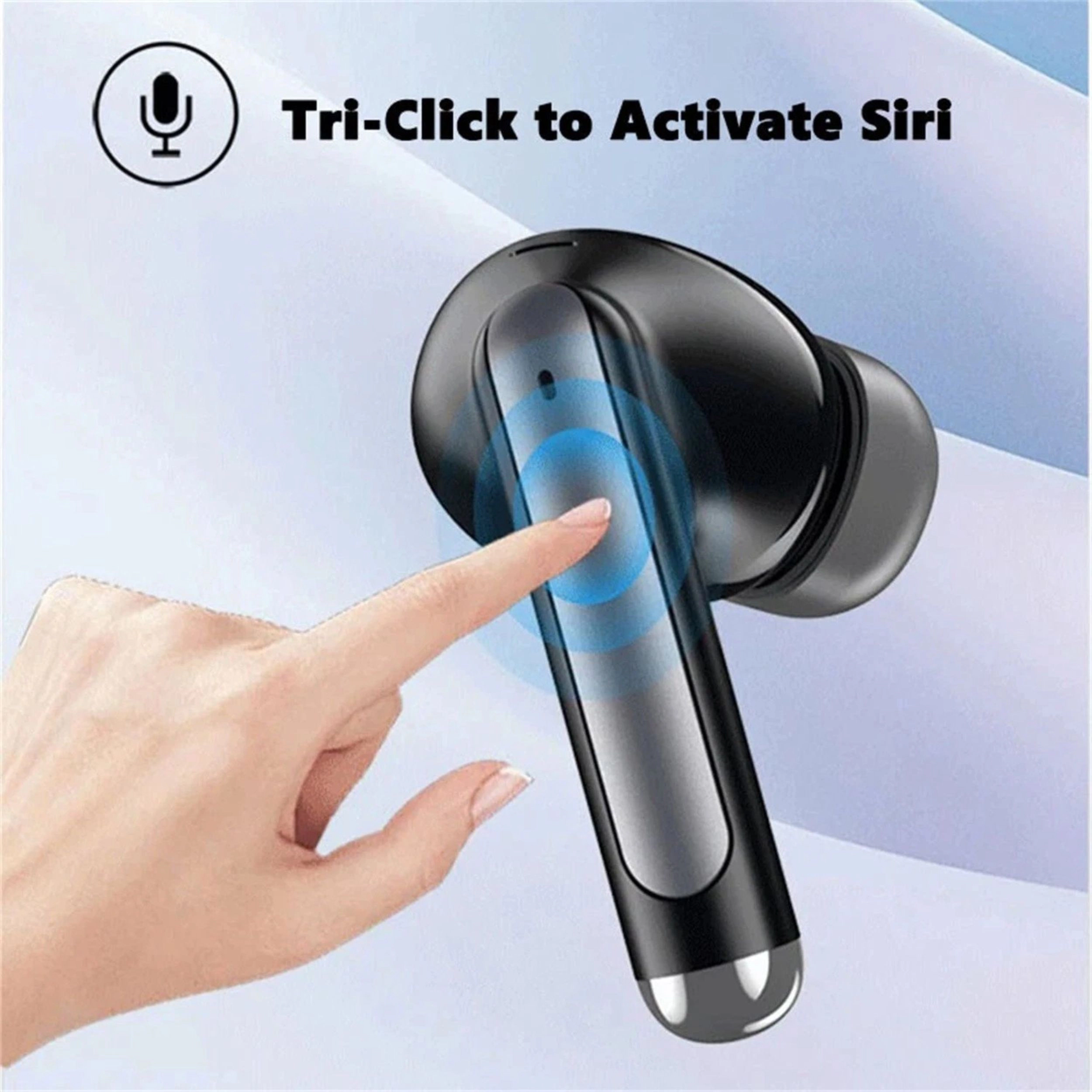 Home Collection Bluetooth 5.3 True Wireless In Ear Earbuds with HiFi Stereo