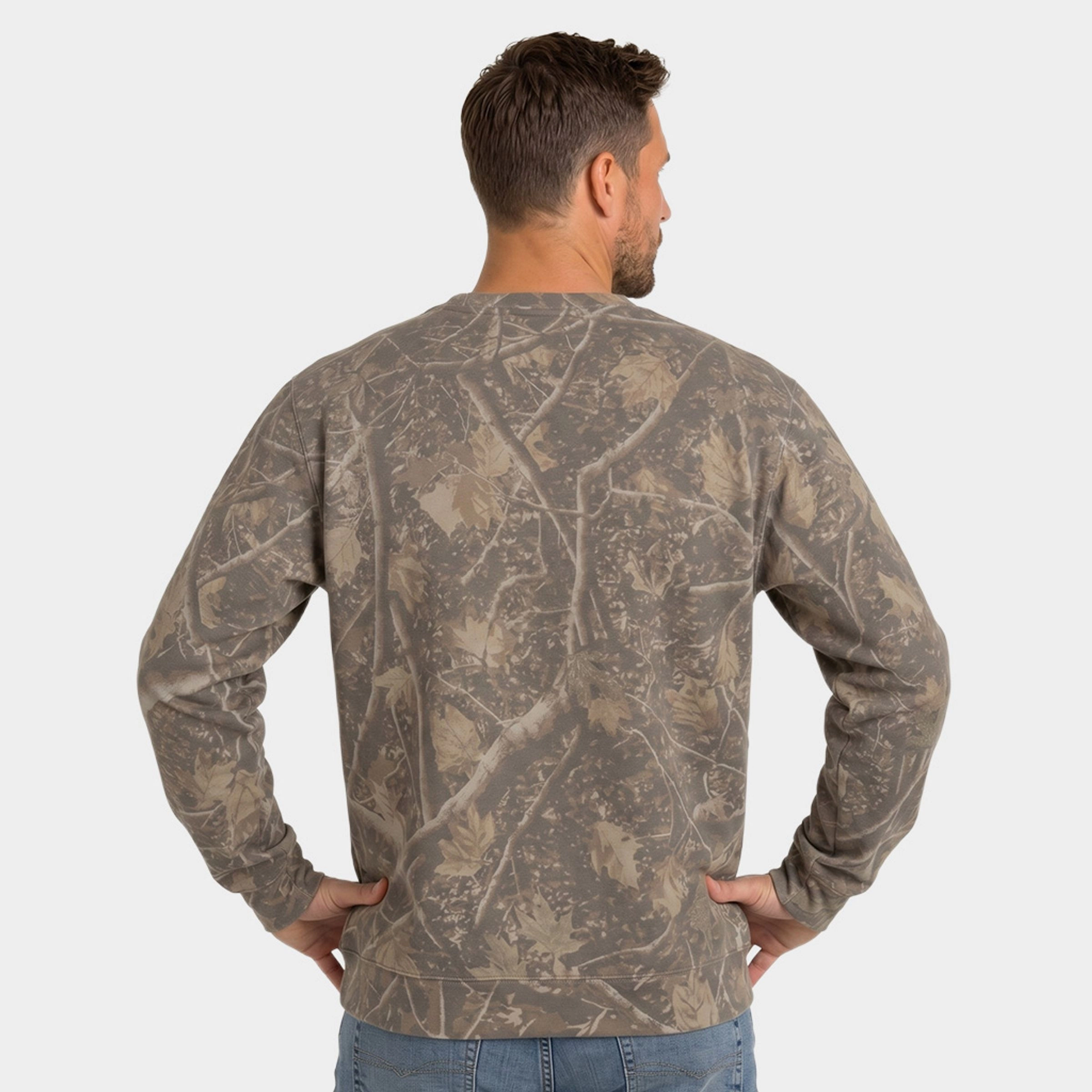 Simply Sage Market - Men's Camo Sweatshirt Long Live Country Music