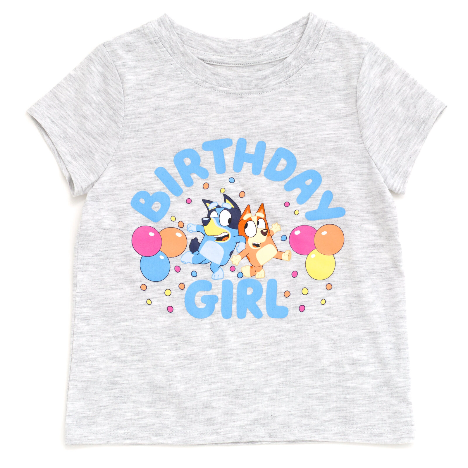 Bluey Girls' 2-Piece T-Shirt and Skirt Set