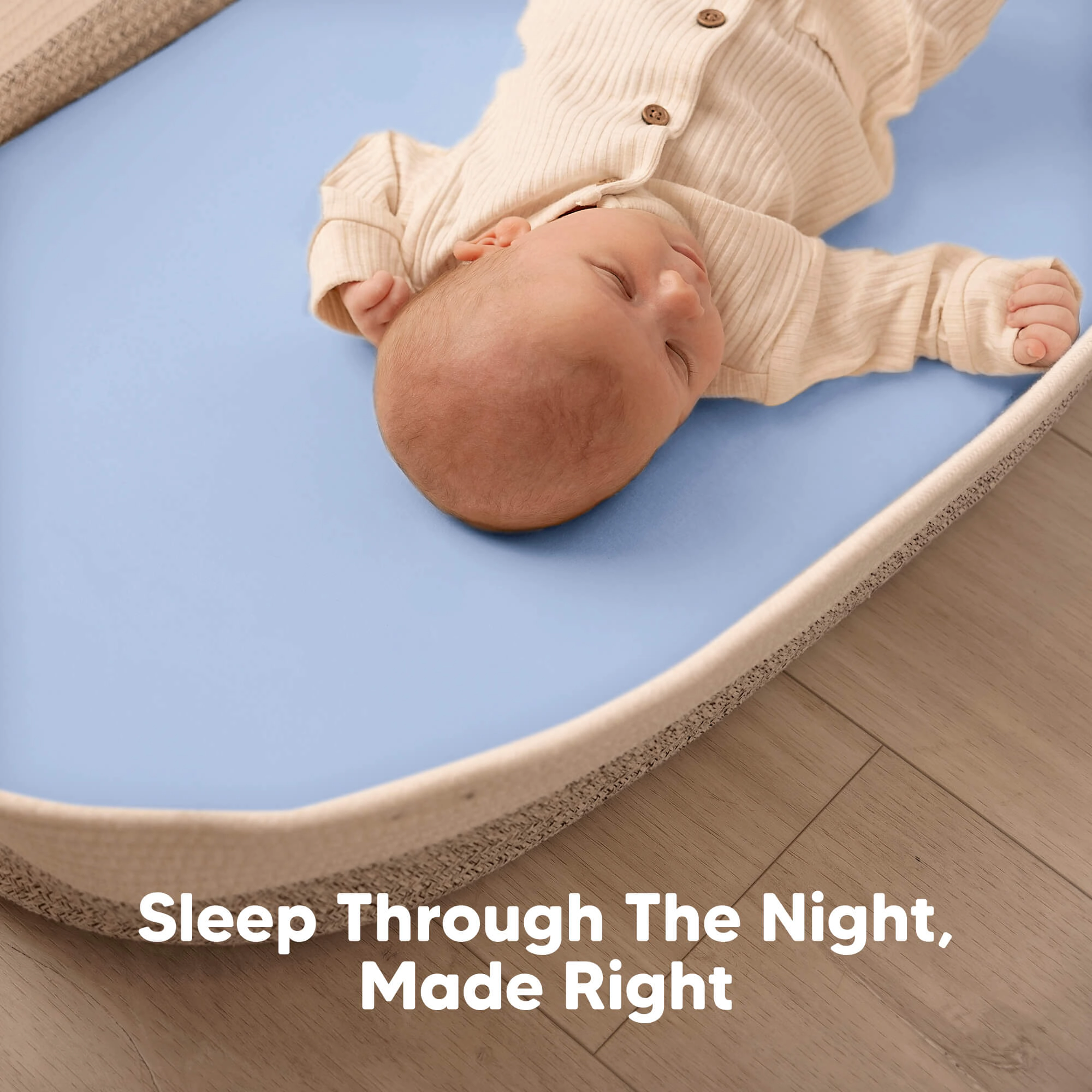 KeaBabies 2-Pack Isla Fitted Bassinet Sheets