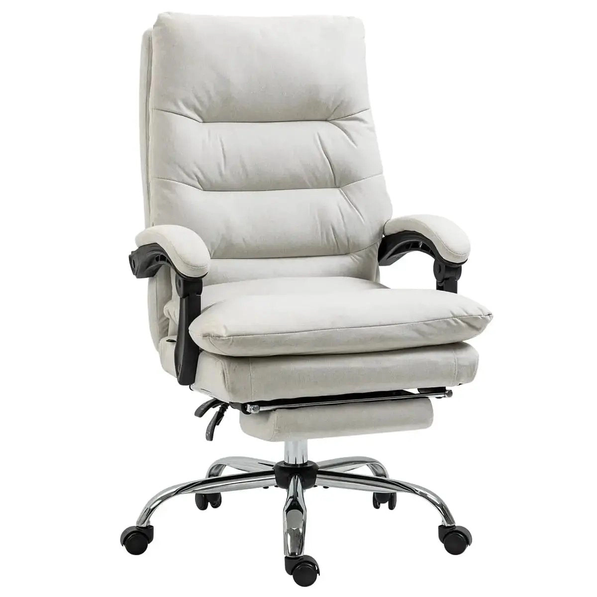 Platinum-Level Office Chairs Ultimate Executive Massage Office Chair with Heated Recline, Footrest