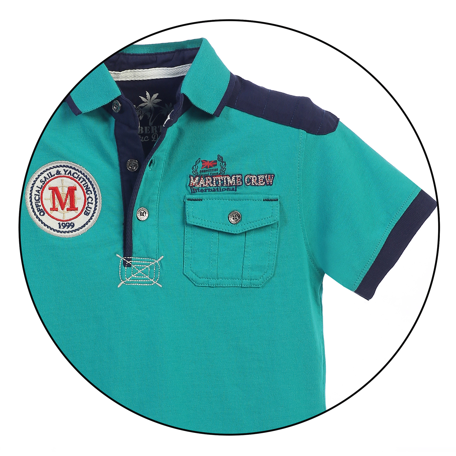 Gioberti Boy's 100% Cotton Polo Shirt