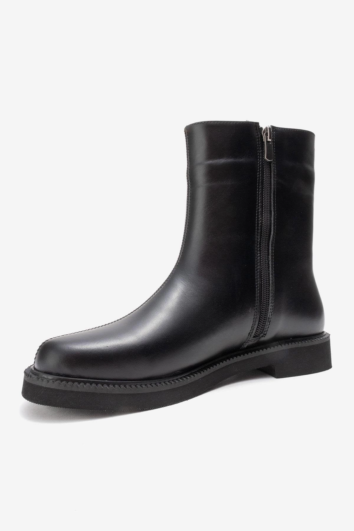 Forever & Always Womens Lucano Leather Ankle Boots