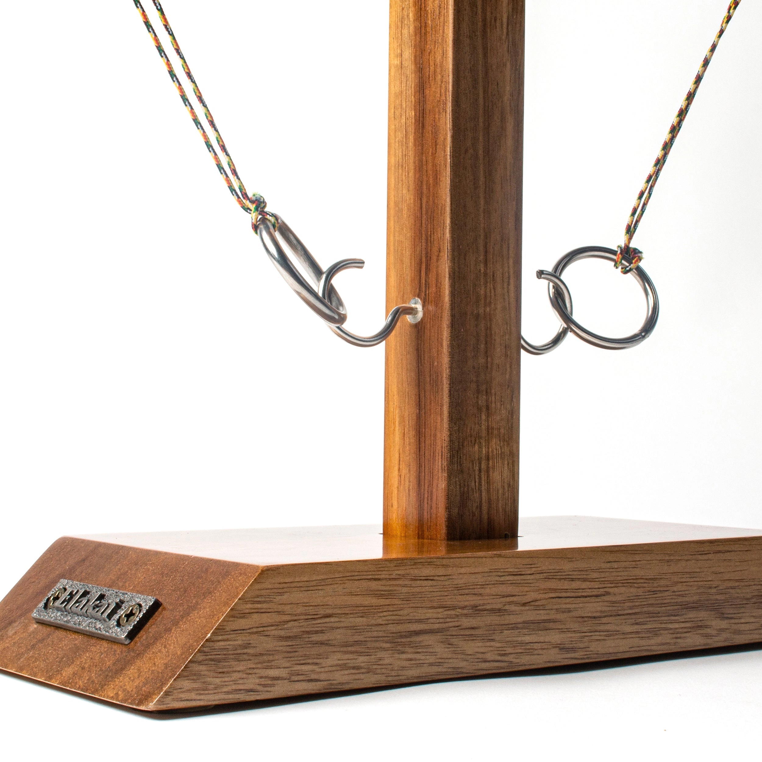 Elakai Acacia Globetrotter Tabletop Hook Ring Game