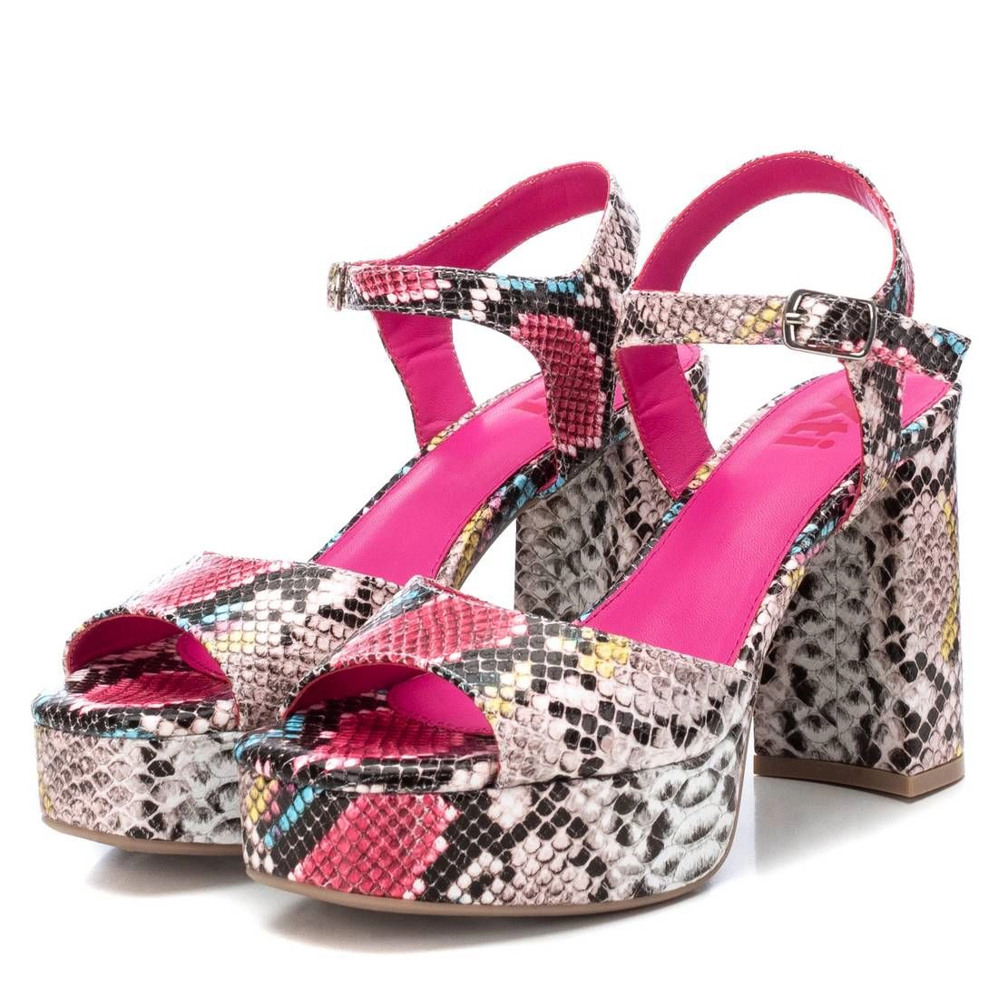 XTI BUGA Women's Heeled Platform Sandals