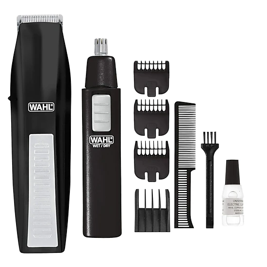 Wahl Cordless Beard Trimmer with Ear Nose and Brow Trimmer - Multi ...