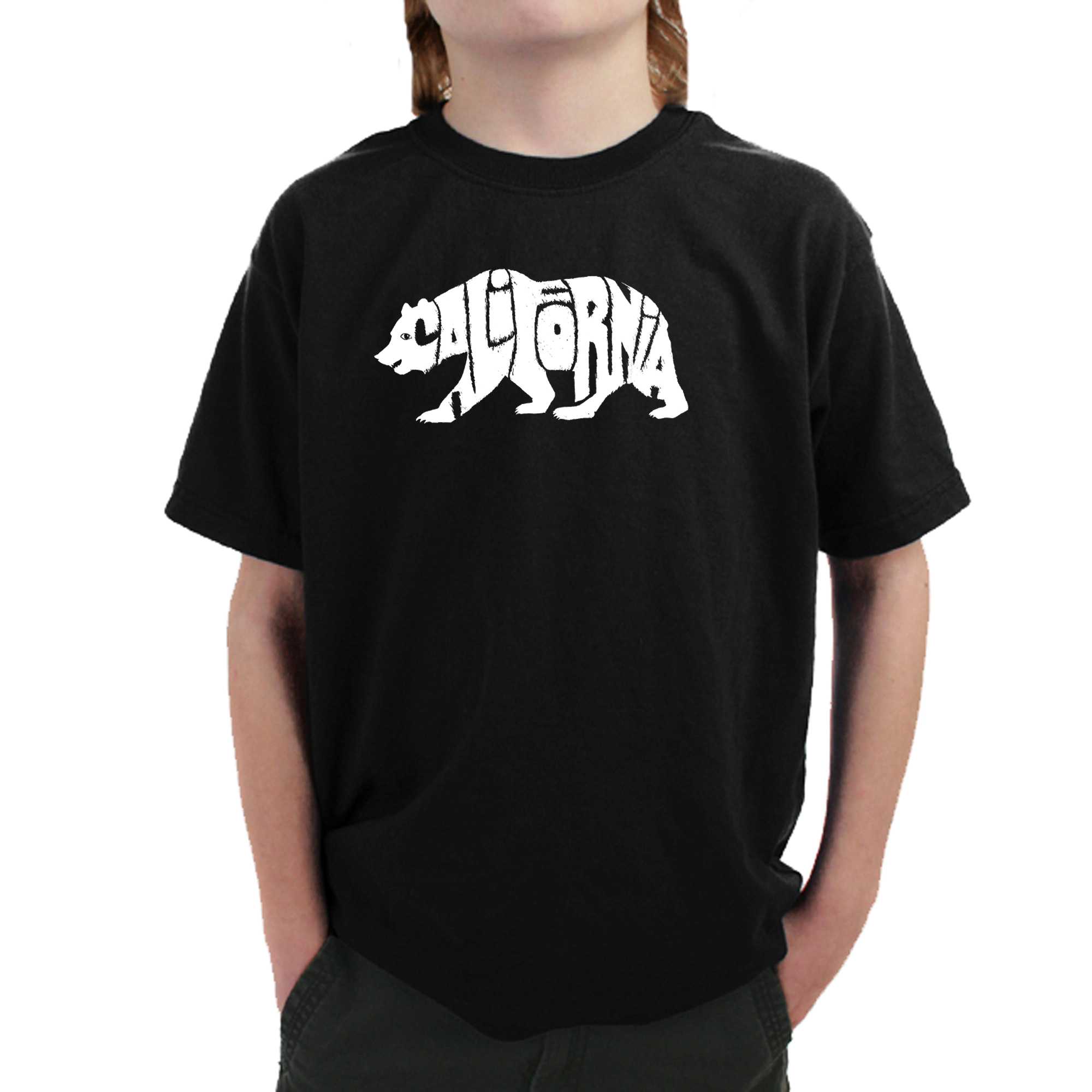 LA Pop Art Boy's Word T-Shirt