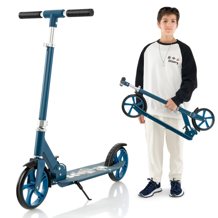Hivvago Folding Aluminum Alloy Scooter with 3 Adjustable Heights