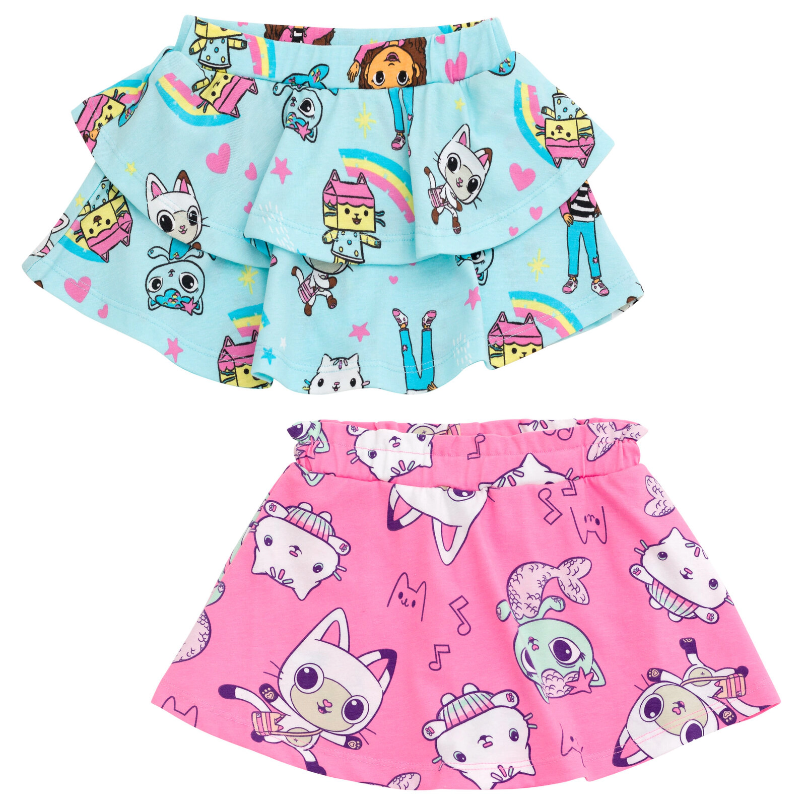 Dreamworks Gabby's Dollhouse Girls' 2-Piece Skort Set